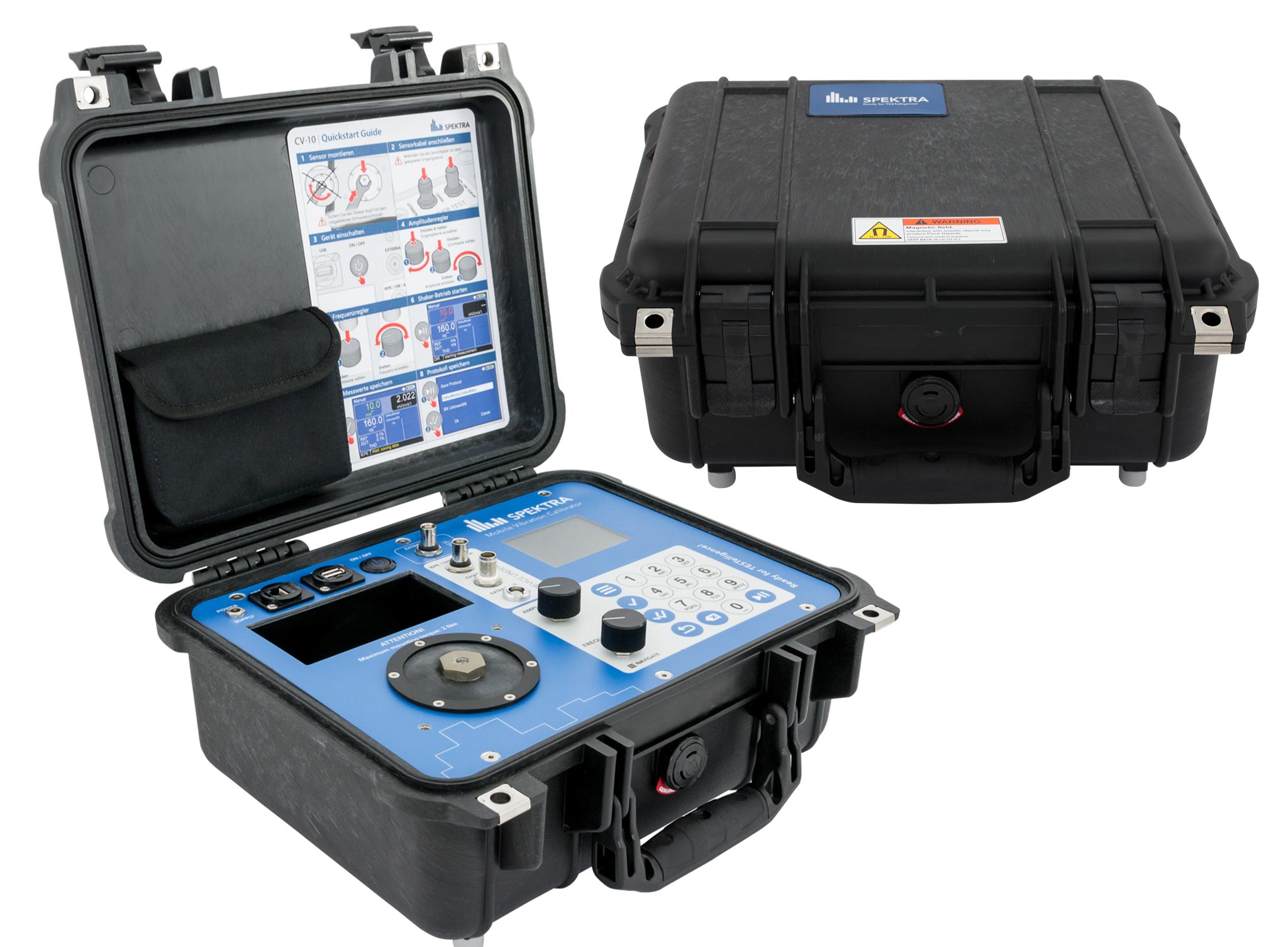 Calibration of acceleration sensors CV-10