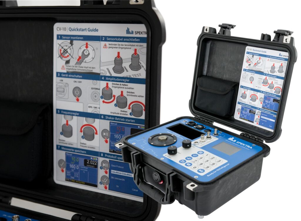 calibration of acceleration sensors CV-103